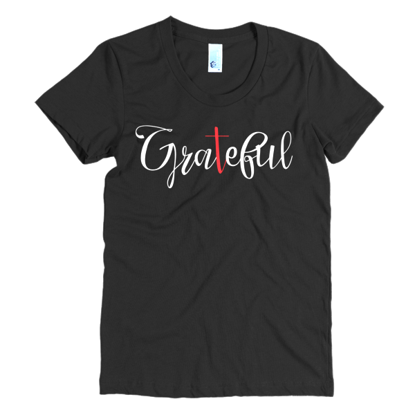 BeYouTees® Grateful graphic tee