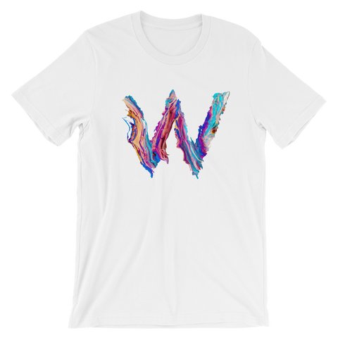 BeYouTees® Alphapaint E monogram tee