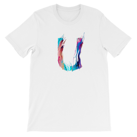 BeYouTees® Alphapaint E monogram tee