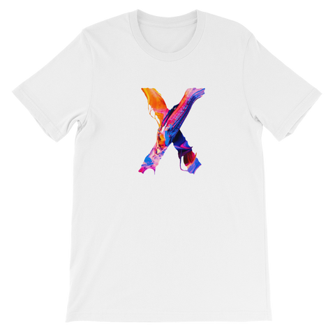 BeYouTees® Alphapaint E monogram tee