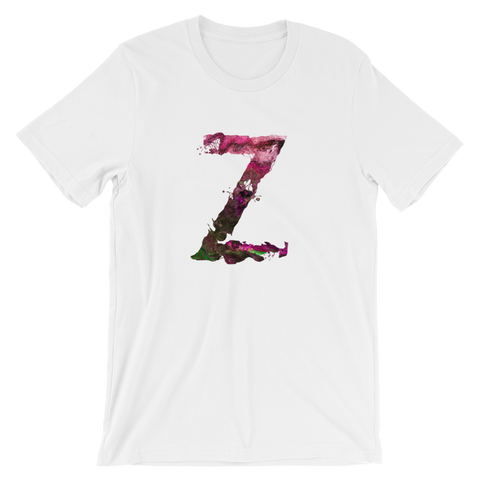 BeYouTees® Alphapaint E monogram tee