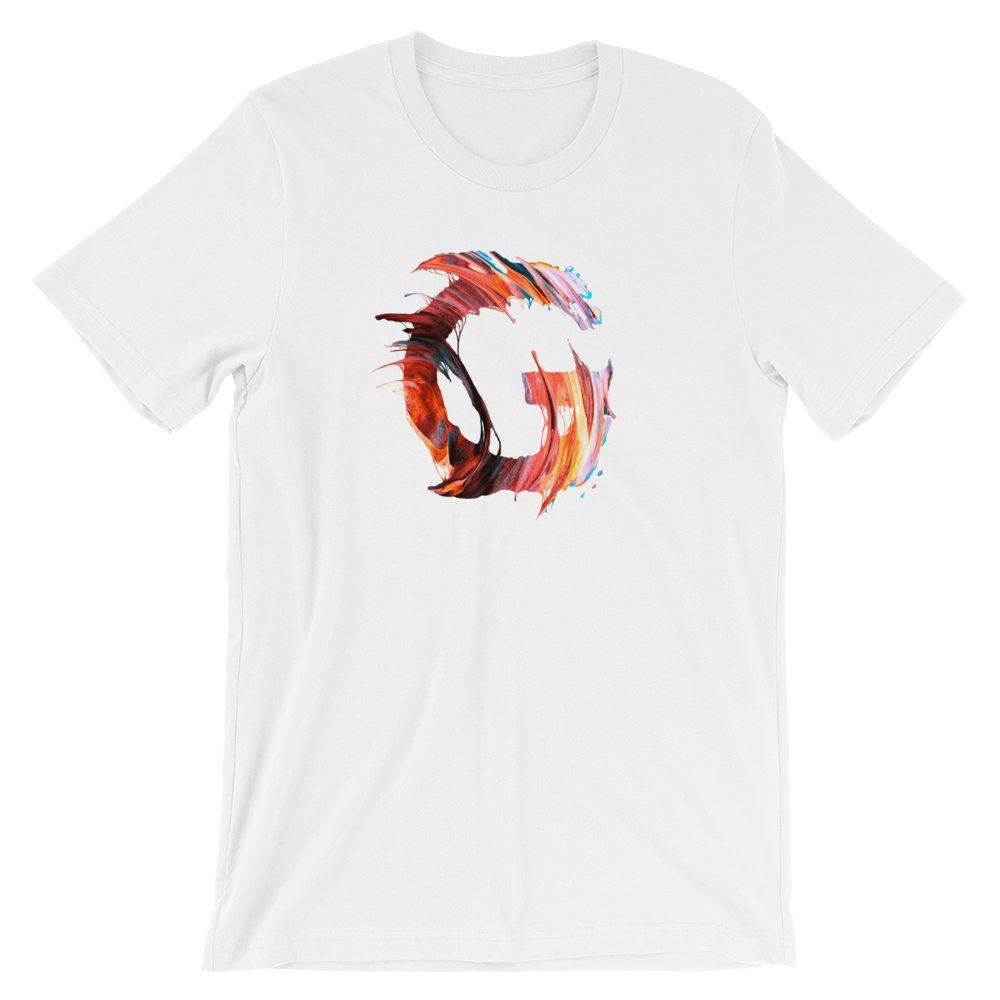 BeYouTees® Alphapaint G monogram tee