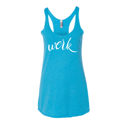 BeYouTees® Werk graphic tank