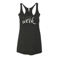 BeYouTees® Werk graphic tank