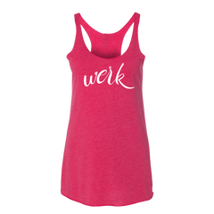 BeYouTees® Werk graphic tank