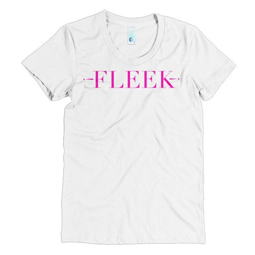 BeYouTees® Fleek graphic tee (pink type)