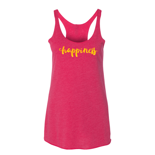 BeYouTees® Happiness graphic tank