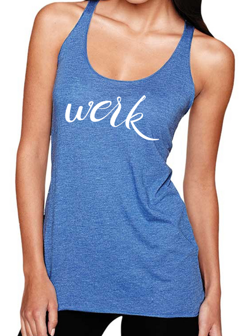 BeYouTees® Werk graphic tank